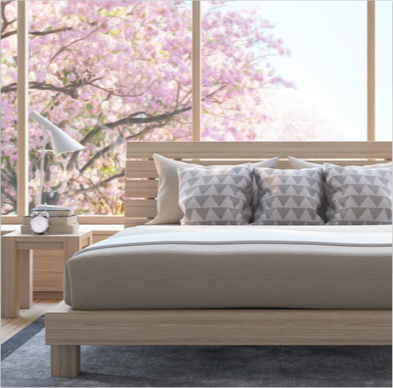 Couple on mattress